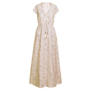polka dot bohemian beach dress, view 2 - MRSLM