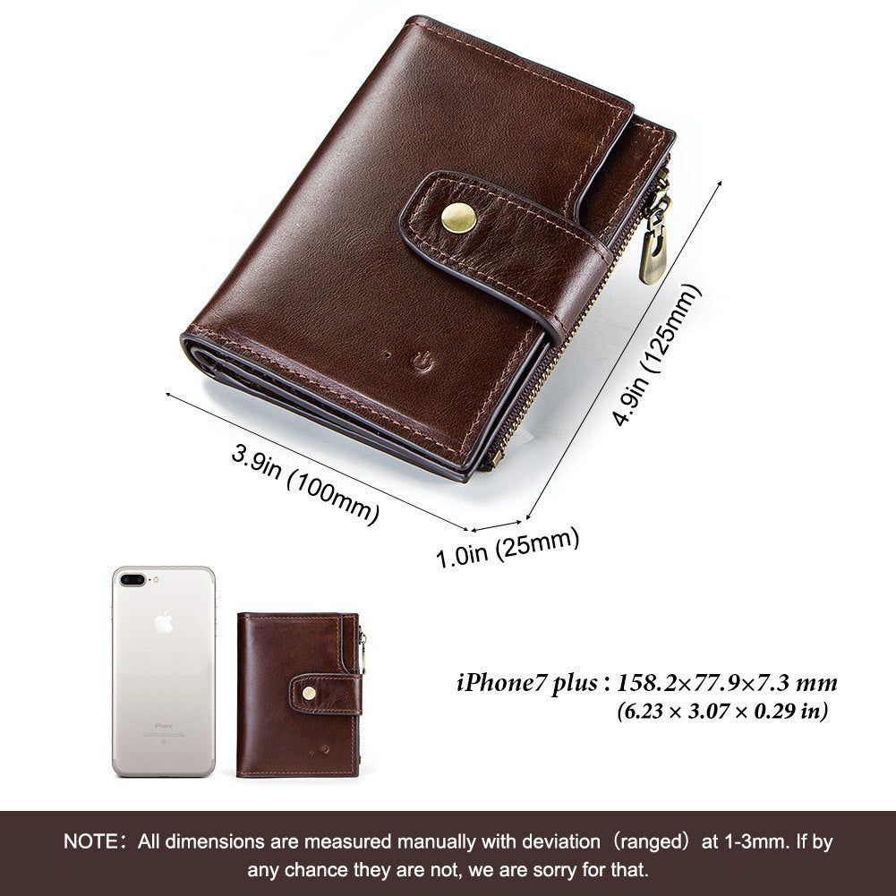 RFID Blocking Multifunction Wallet