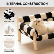 plush wooden pet bed, view 10 - MRSLM