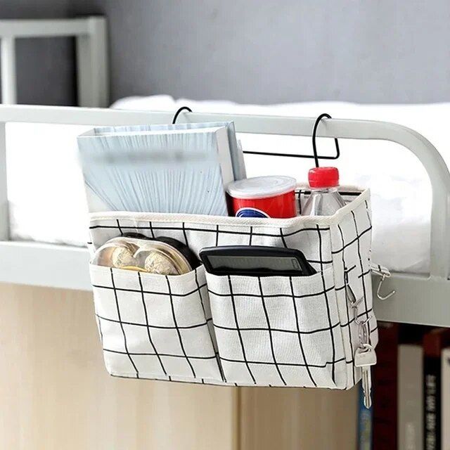 bedside hanging storage organizer, view 5 - MRSLM