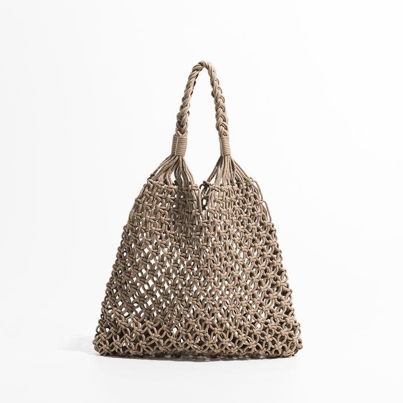 Cotton beach tote bag, view 2 - MRSLM