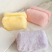 soft plush makeup bag, view 9 - MRSLM