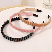 rhinestone crystal headband, view 11 - MRSLM