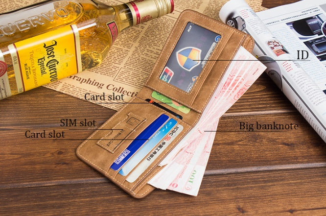 Men's short wallet, view 4 - MRSLM