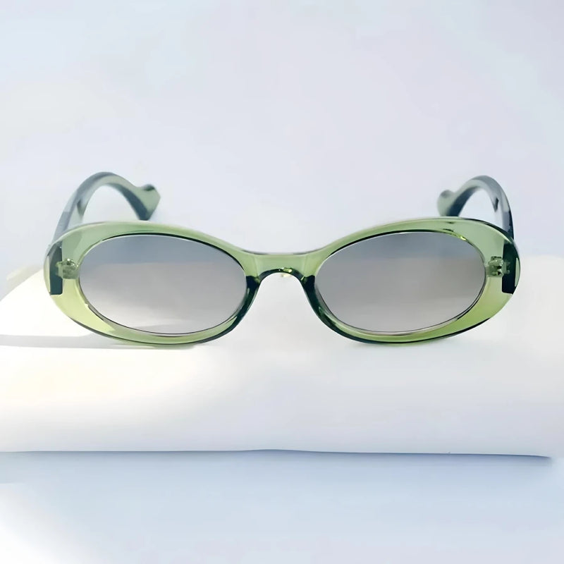 retro oval sunglasses, view 10 - MRSLM