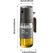 250ml glass oil spray bottle, view 9 - MRSLM