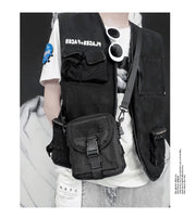 small canvas crossbody bag, view 10 - MRSLM