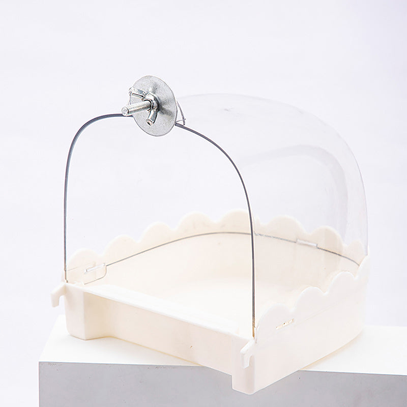 hanging bird bath box, view 2 - MRSLM