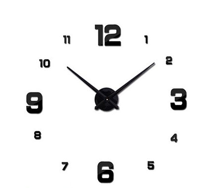 large art wall clock - MRSLM