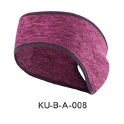 Ponytail ear warmer headband for running, view 11 - MRSLM
