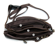 retro leather waist bag, view 5 - MRSLM