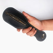 Handmade crazy horse leather coin purse, view 7 - MRSLM