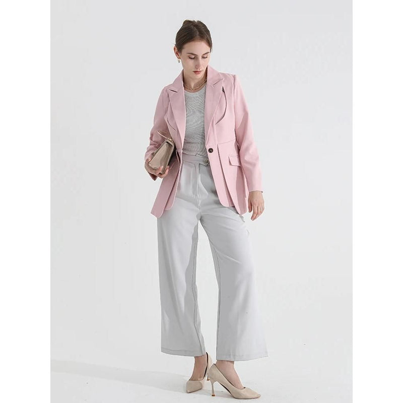 solid color blazer, view 7 - MRSLM