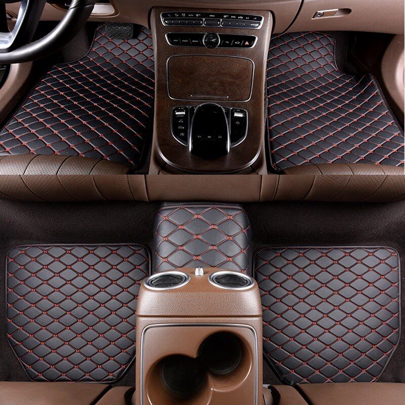 universal PU leather car floor mats, view 12 - MRSLM