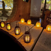 solar bamboo lantern, view 5 - MRSLM