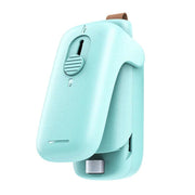 portable mini bag sealer and cutter, view 3 - MRSLM