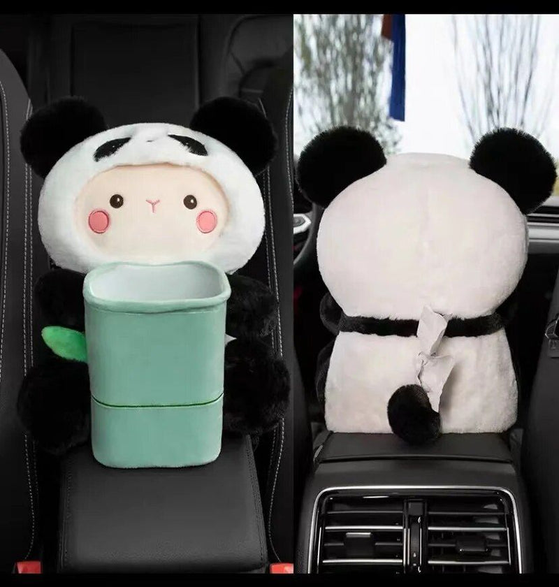 Plush cartoon car tissue holder, view 5 - MRSLM