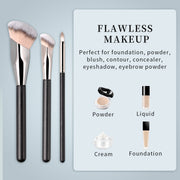 angled liquid foundation brush, view 5 - MRSLM