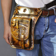 men's leather fanny pack, view 8 - MRSLM