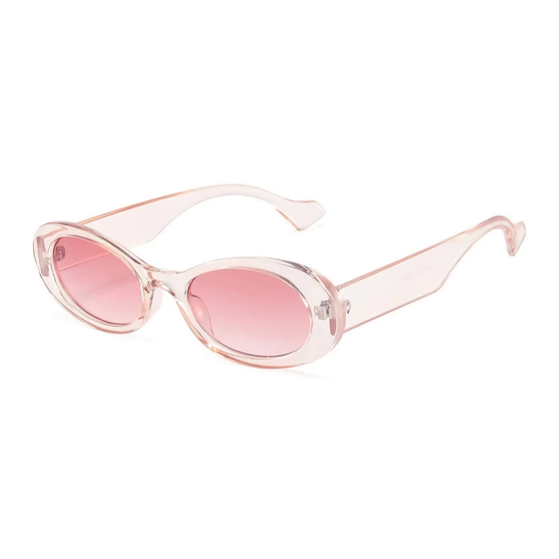 retro oval sunglasses, view 2 - MRSLM