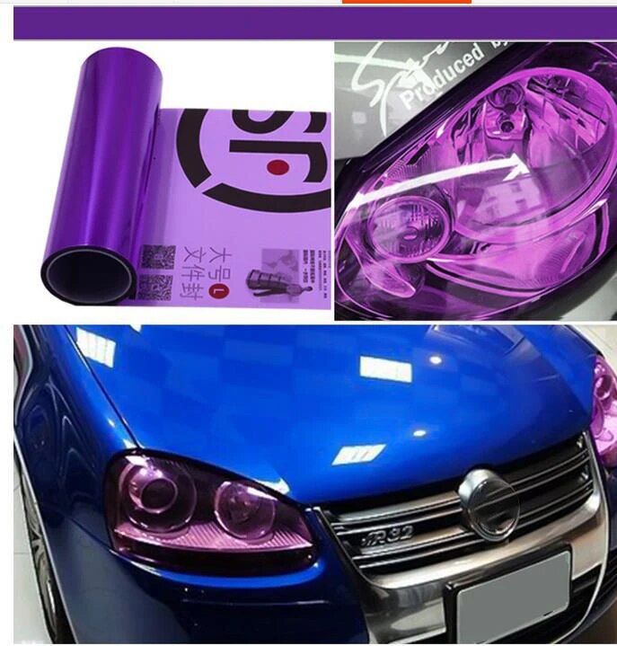 Premium PVC Car Headlight Tint Film