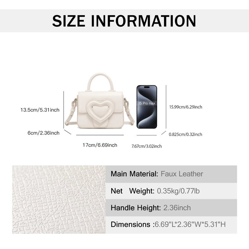 women's mini handbag with long shoulder strap, view 8 - MRSLM