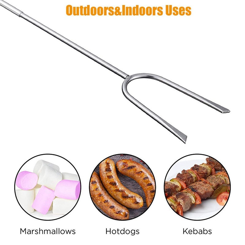 stainless steel barbecue fork, view 5 - MRSLM