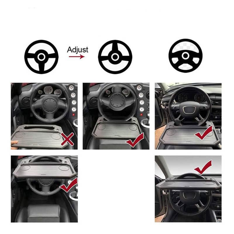 steering wheel work and eat tray, view 9 - MRSLM