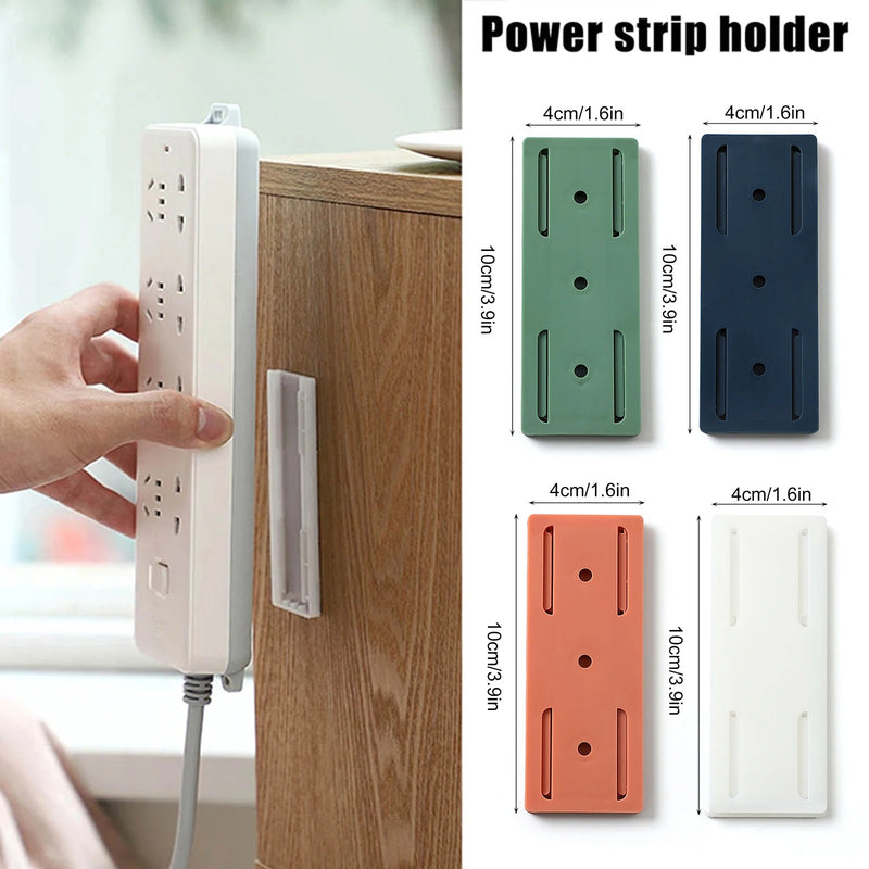 wall-mounted power strip cable organizer, view 7 - MRSLM