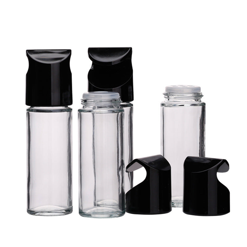 revolving seasoning rack bottle set, view 4 - MRSLM