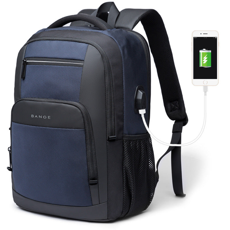 student waterproof computer backpack, view 6 - MRSLM