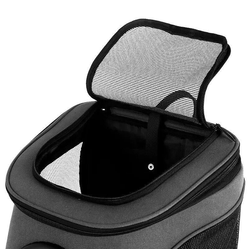 space capsule pet backpack, view 11 - MRSLM