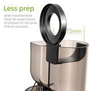 cold press juicer with 3-inch feed chute, view 7 - MRSLM