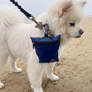 blue pet training snack bag, view 5 - MRSLM