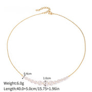 pearl spacer necklace or bracelet, view 2 - MRSLM