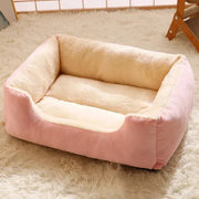 Cozy plush cat bed, view 6 - MRSLM