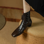 genuine leather Chelsea ankle boots, view 9 - MRSLM