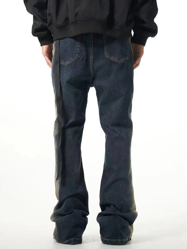 slightly flared gradient jeans, view 5 - MRSLM