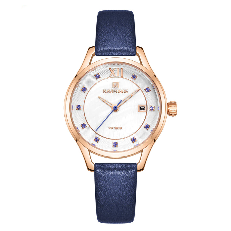 quartz PU strap women's watch, view 7 - MRSLM