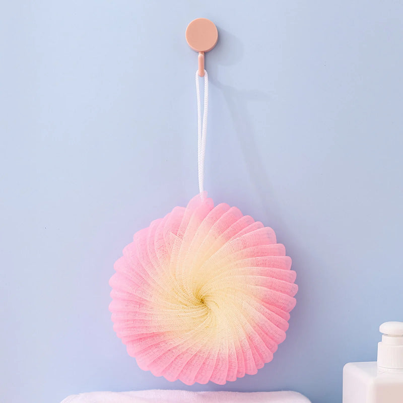 soft mesh bath sponge, view 5 - MRSLM