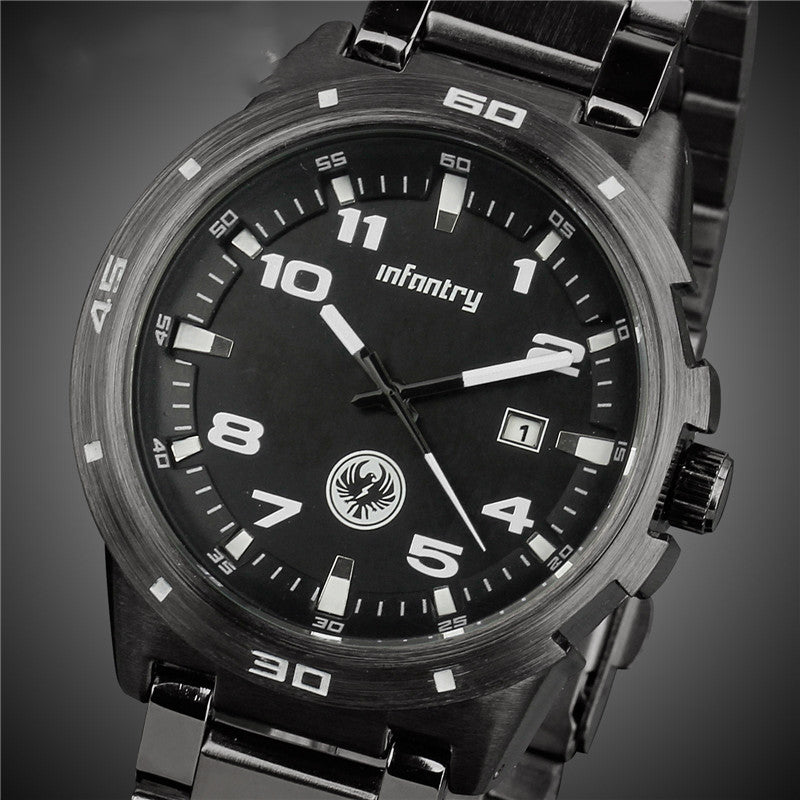 men's calendar watch, view 4 - MRSLM