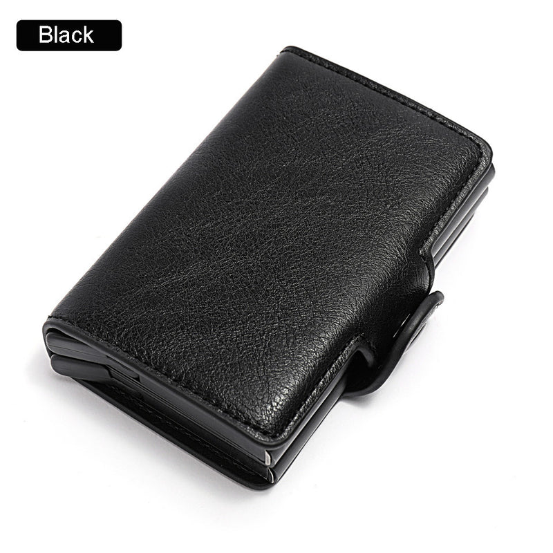 aluminum PU wallet, view 10 - MRSLM
