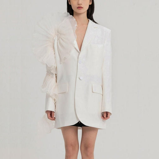 women's mesh blazer - MRSLM