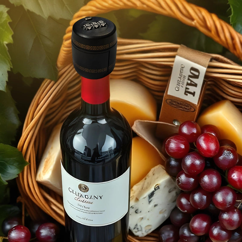 wine bottle cap combination lock - MRSLM