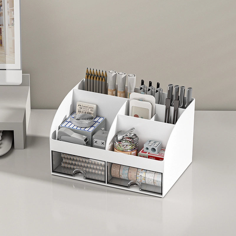 transparent drawer desk organizer, view 2 - MRSLM