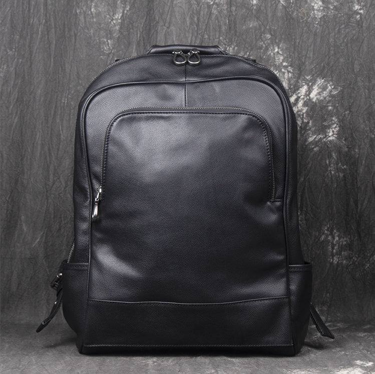 Men's leather backpack - MRSLM