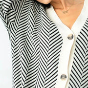 oversized knit cardigan, view 6 - MRSLM