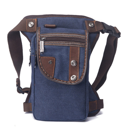 retro canvas leg bag, view 13 - MRSLM