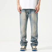 men's retro ripped jeans, view 2 - MRSLM