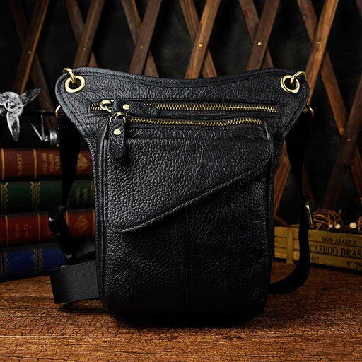 men's leather fanny pack - MRSLM